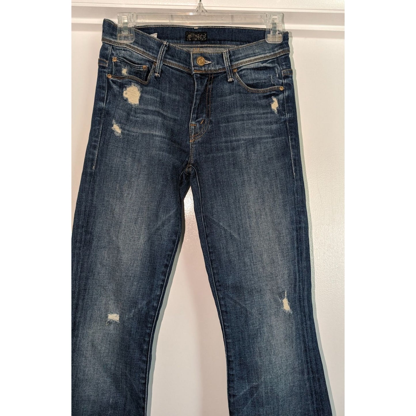 Mother Jeans Cruiser flare Rough if it Up Style sz 25