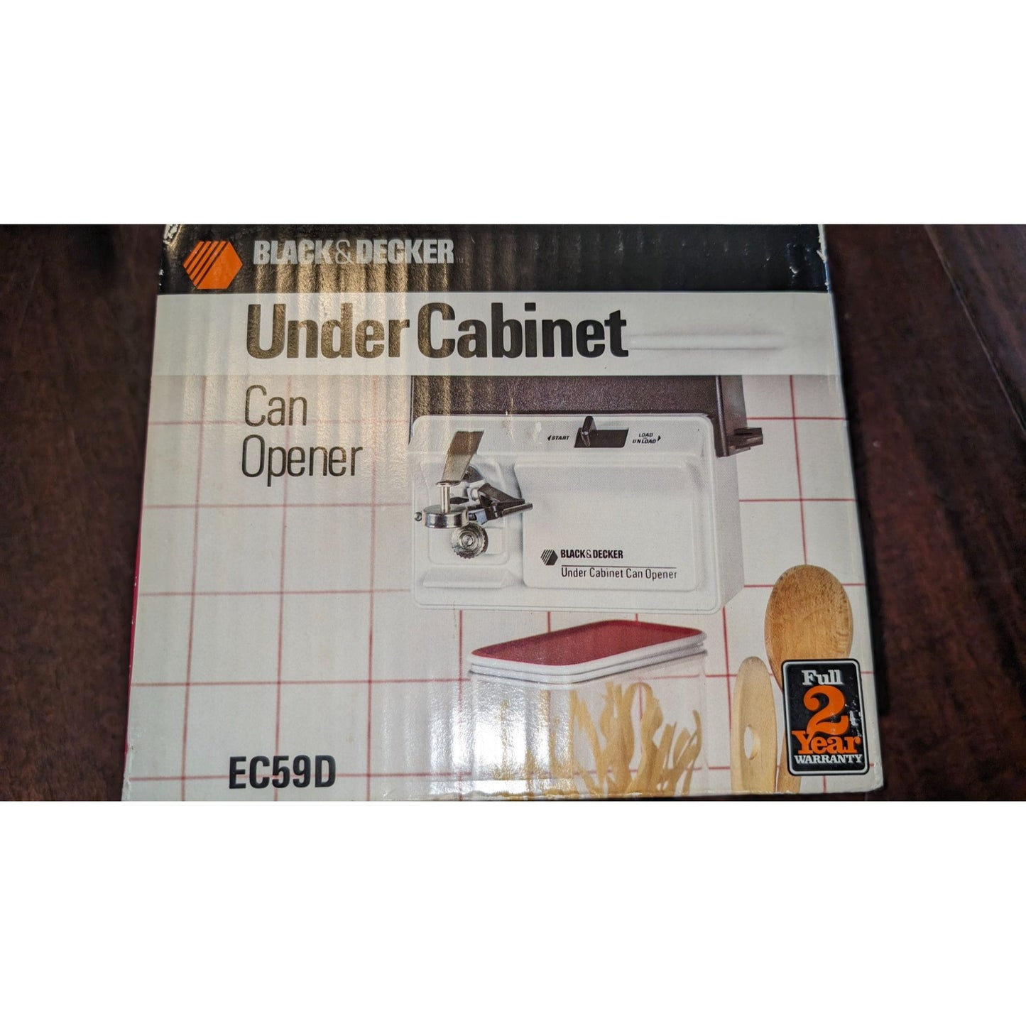 Black & Decker Under Cabinet Can Opener NEW EC59D