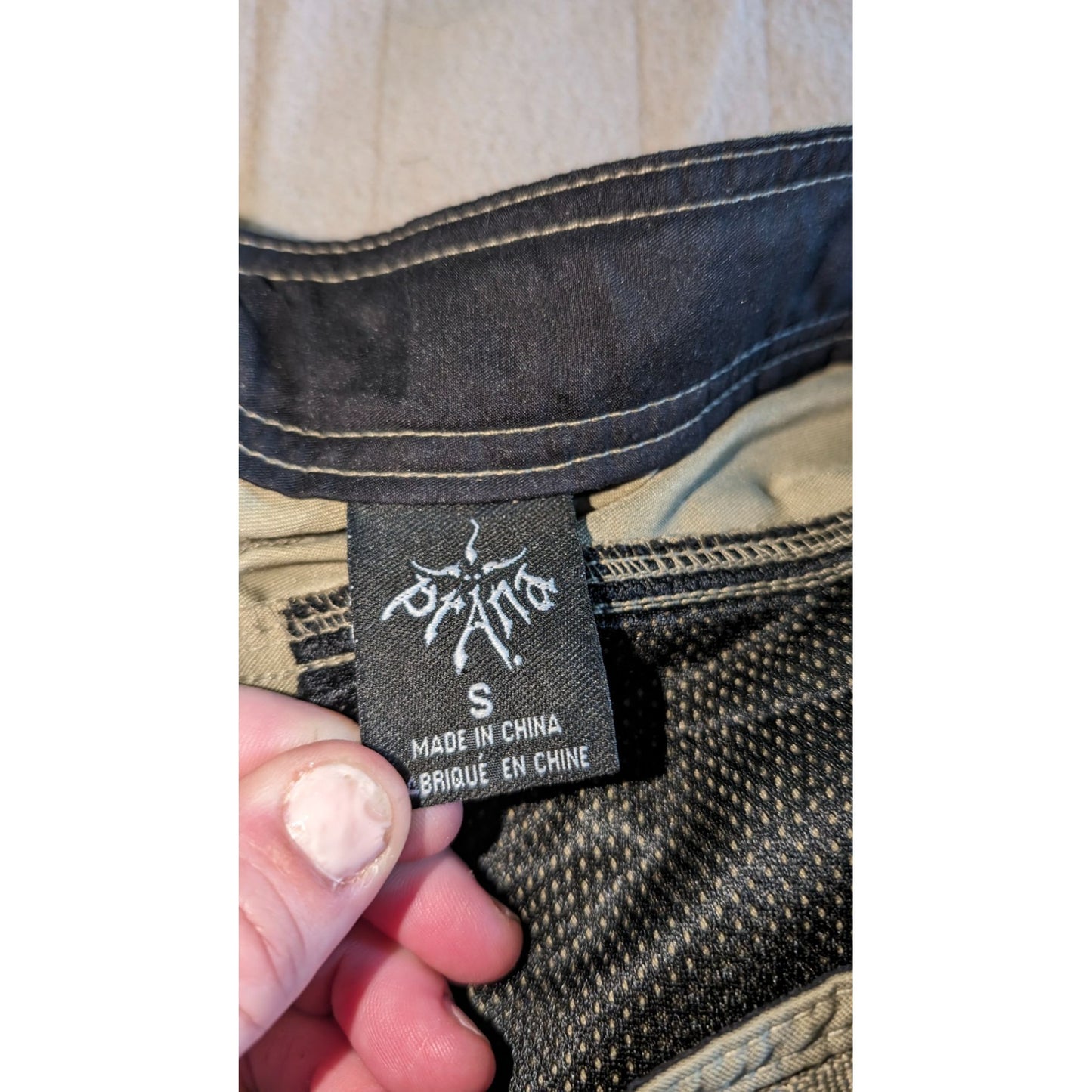 Prana Capris Sz S vented Cargo pants