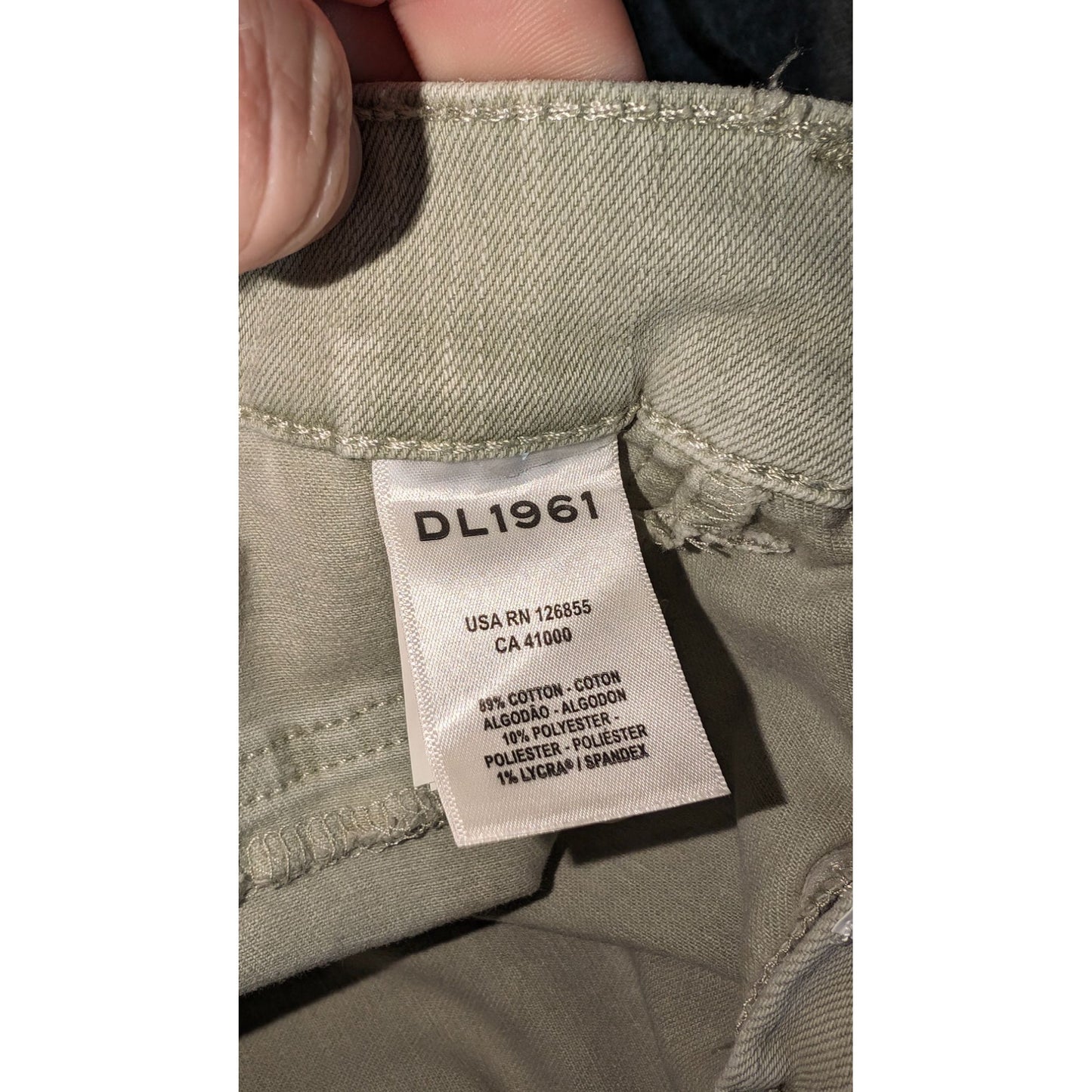 DL1961 jeans Mara Straight Instasculpt ankle Kiwi sz 27