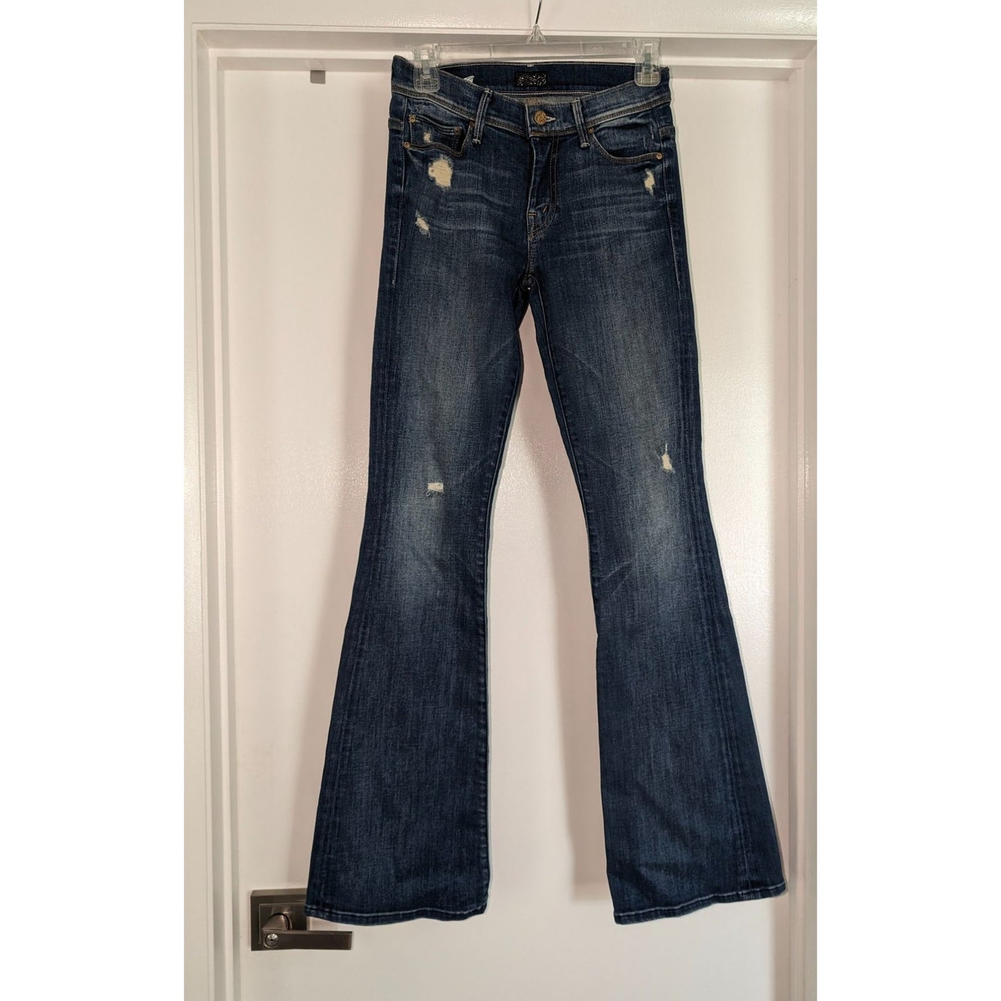 Mother Jeans Cruiser flare Rough if it Up Style sz 25