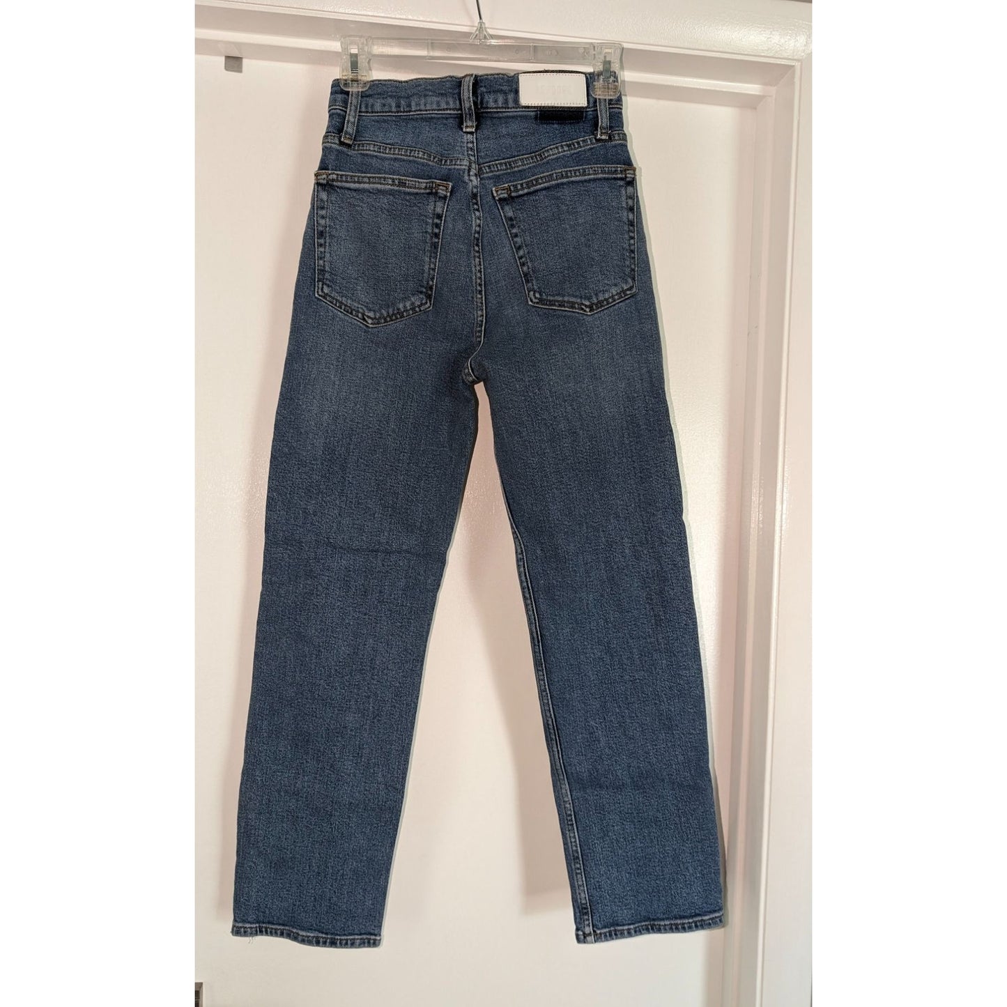 Re/Done Jeans 70's Stove pipe ankle length denim size 26