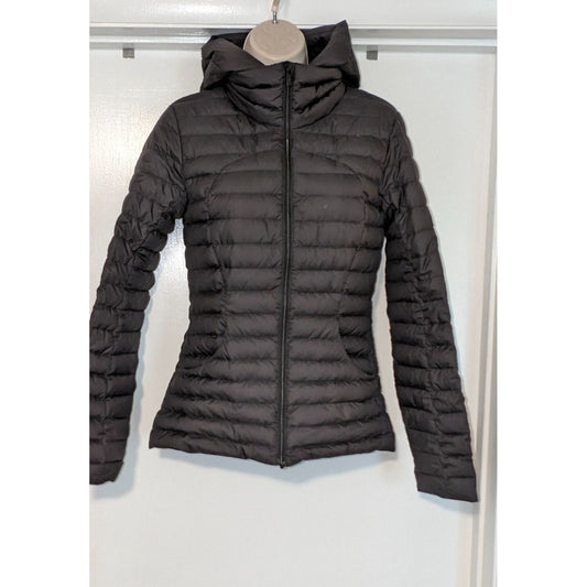 Lululemon Pack it Down jacket sz 4 Black Puffer